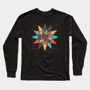 Geometric flower Long Sleeve T-Shirt